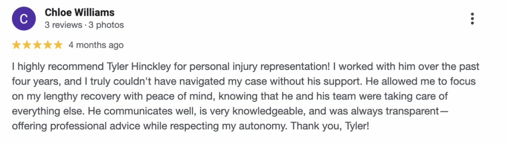 Yakima Personal Injury Lawyer Review